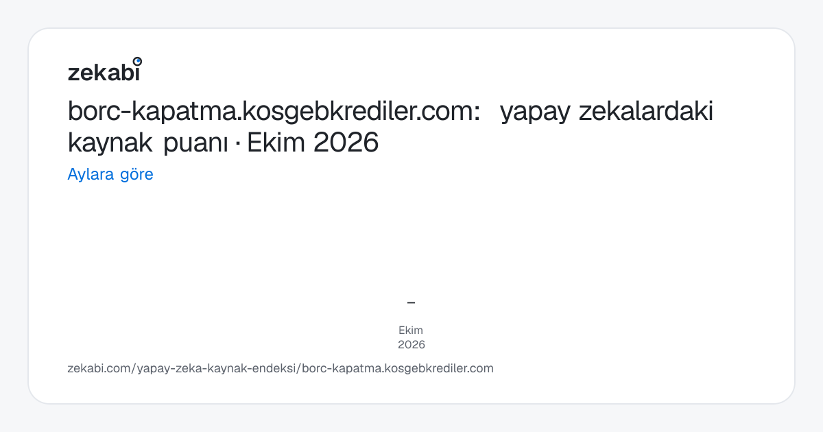 borc-kapatma.kosgebkrediler.com · Aylara göre