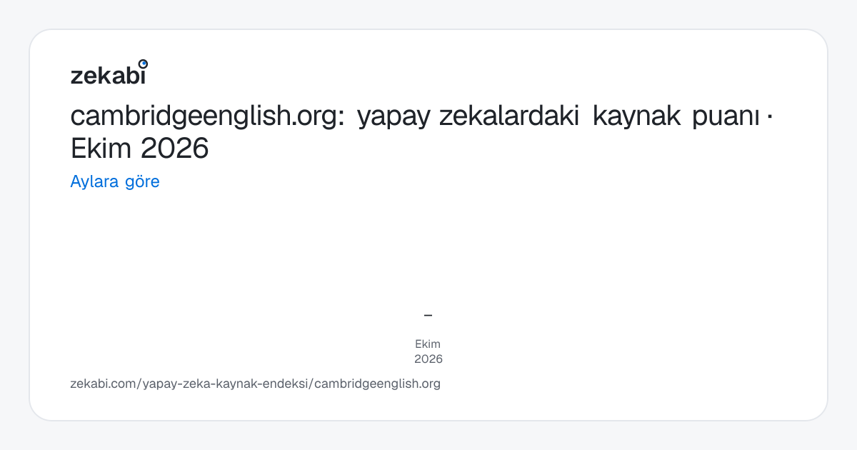 cambridgeenglish.org · Aylara göre
