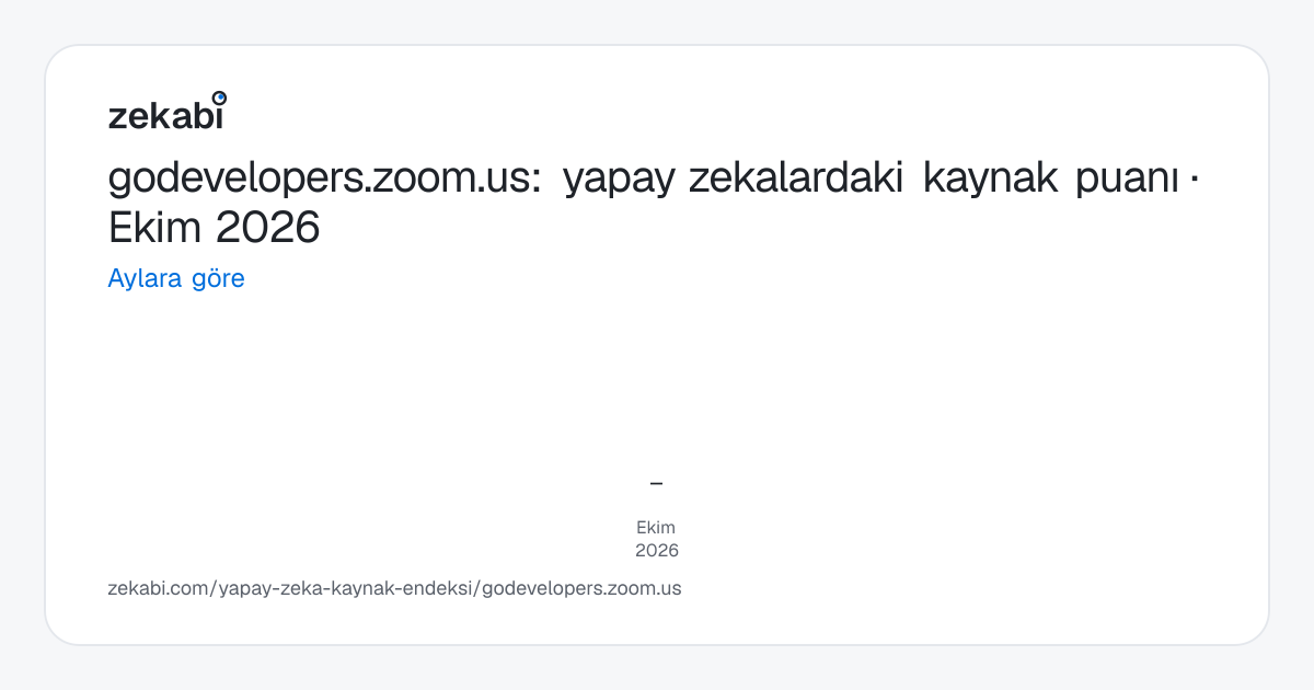 godevelopers.zoom.us · Aylara göre
