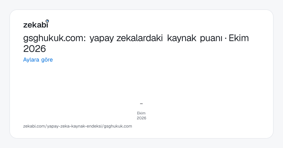 gsghukuk.com · Aylara göre