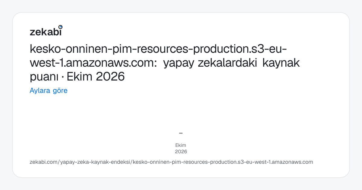 kesko-onninen-pim-resources-production.s3-eu-west-1.amazonaws.com · Aylara göre