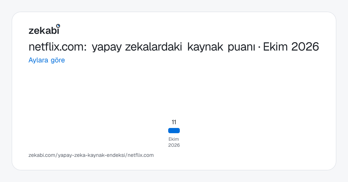 netflix.com · Aylara göre