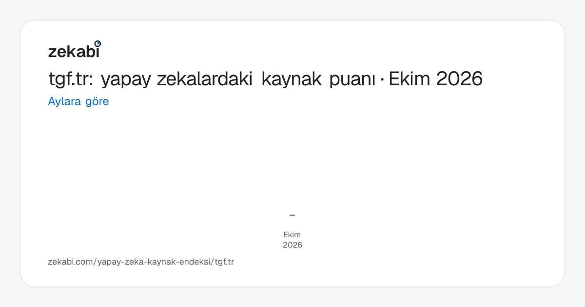 tgf.tr · Aylara göre